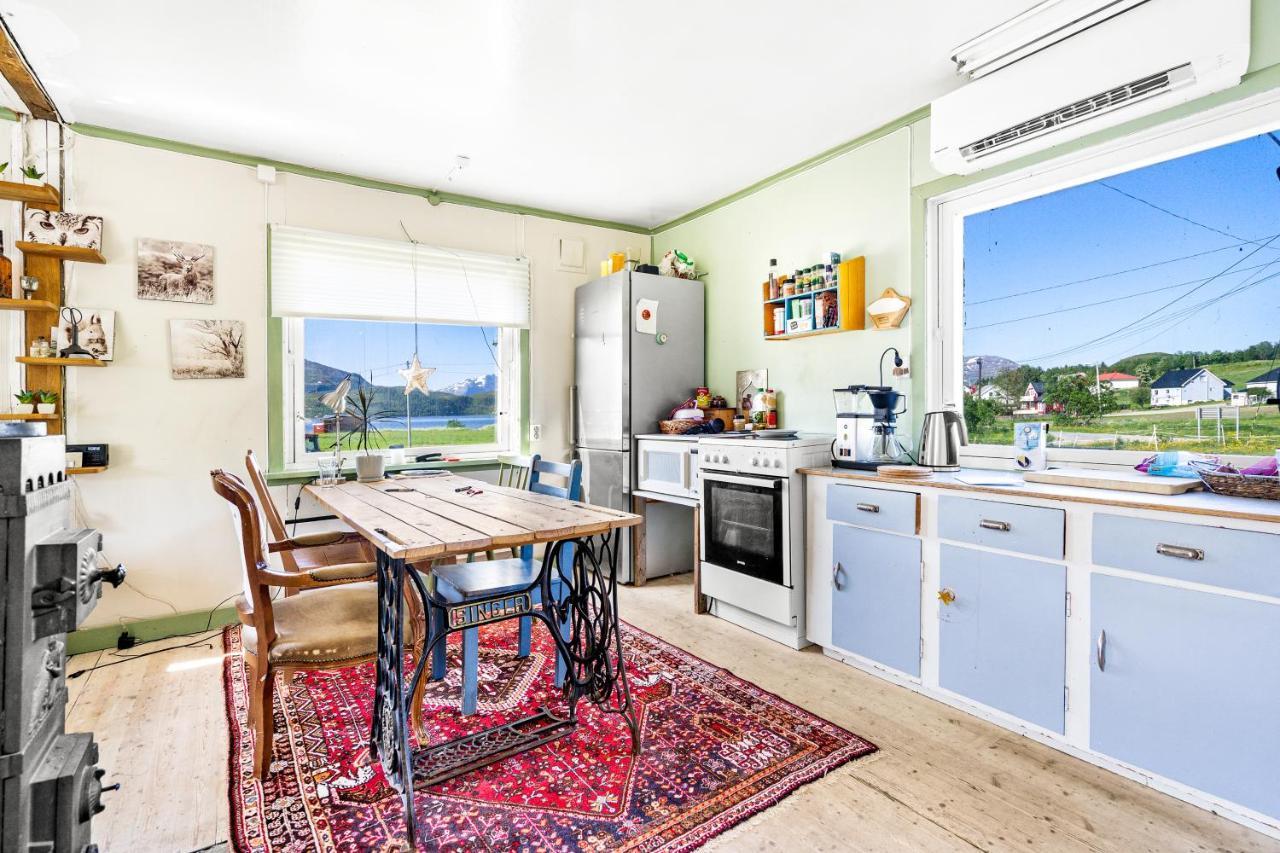 Storjord Farmstay Ranchhouse Kvaloya Dış mekan fotoğraf